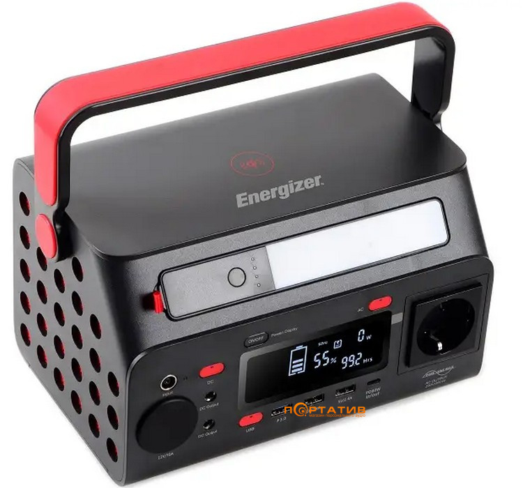 Зарядна станція Energizer PPS300W2 - 293Wh 300W