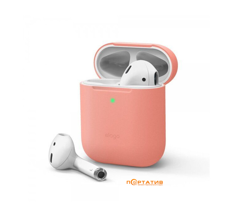 Чехол Elago Skinny Case for Airpods Peach (EAPSK-BA-PE)