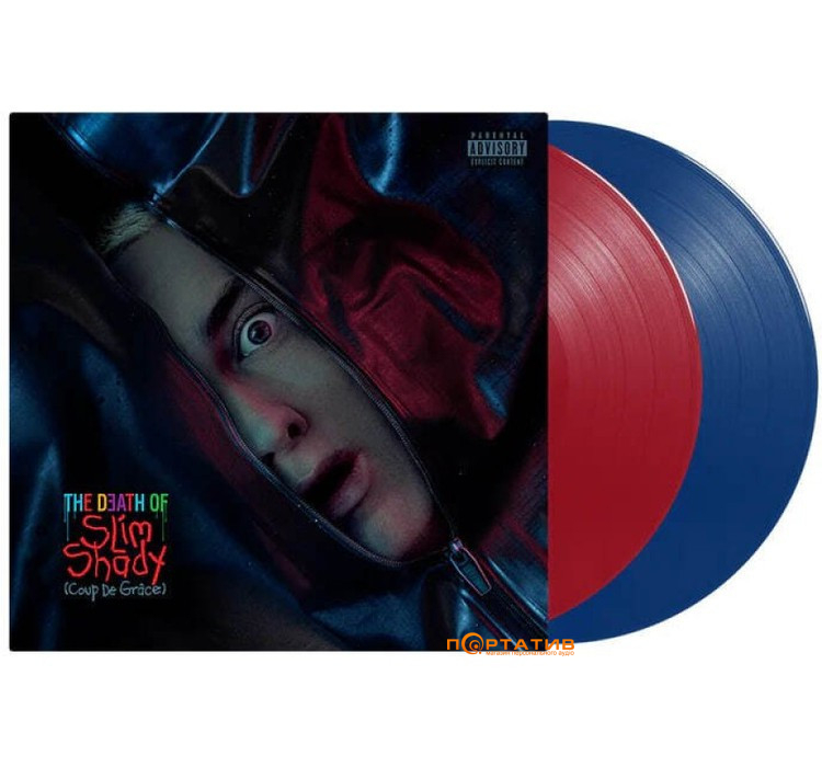 Вінілова платівка Eminem - The Death Of Slim Shady (Coup De Grace) Red & Blue Vinyl [2LP]