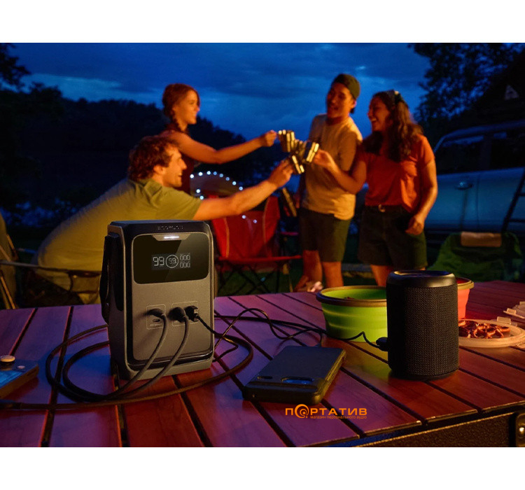 Зарядна станція EcoFlow Trail 200 DC 220W/192Wh, 60000mAh, No AC (EF-TRAIL200-N)