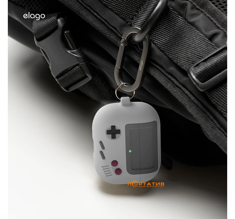 Чехол Elago AW5 Hang Case Grey for Airpods Pro 3rd Gen (EAPP3AW5-HANG-LGY)