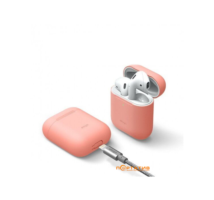Чехол Elago Skinny Case for Airpods Peach (EAPSK-BA-PE)