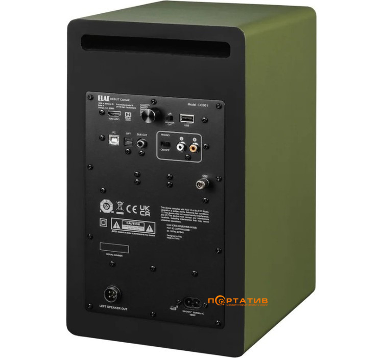 Акустика Elac Debut Connex DCB61 Olive Foil