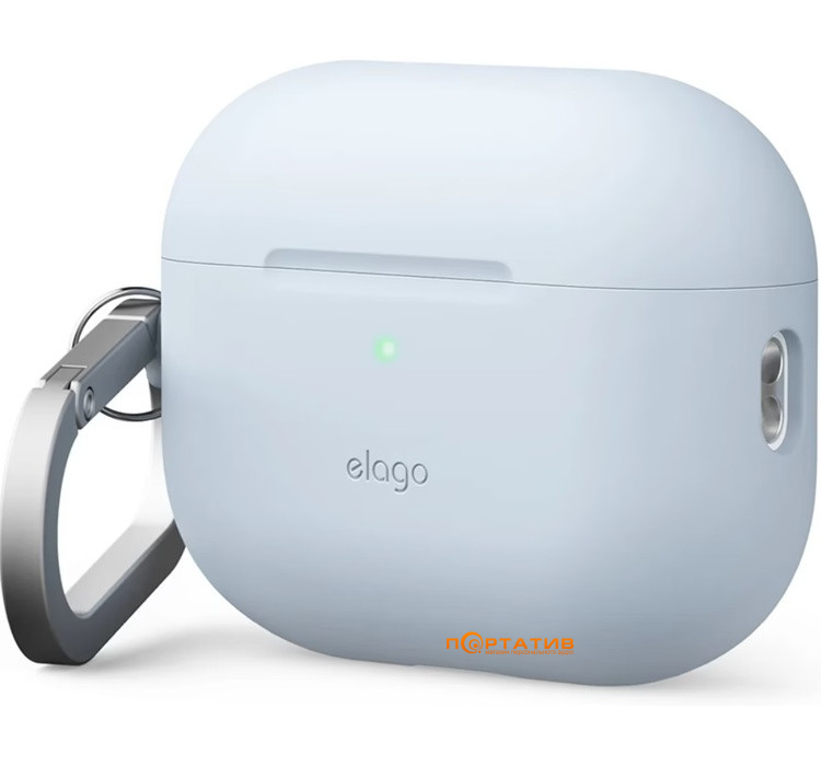 Чохол Elago Silicone Hang Light Blue for Airpods Pro 3rd Gen (EAPP3SC-HANG-LBL)