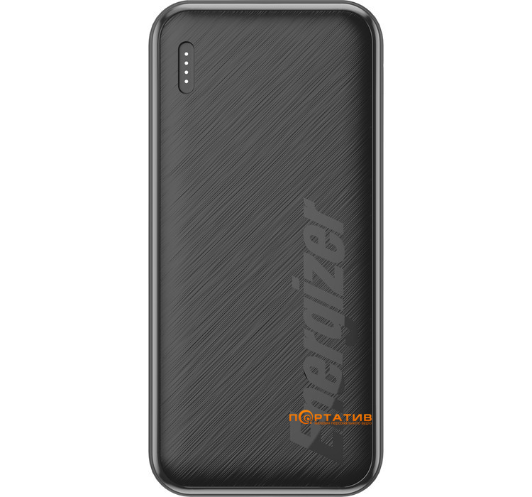 Зовнішній акумулятор Energizer UE10055PQ 10000 mAh PD20W + QC22.5W Black