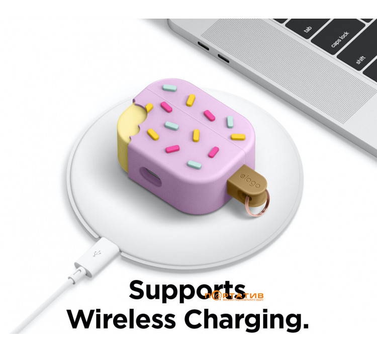 Чехол Elago Ice Cream Case for Airpods Pro Blueberry (EAPP-ICE-LV)
