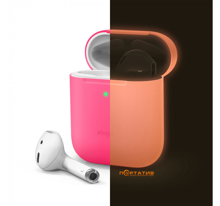 Чохол Elago Skinny Case for Airpods Hot Pink (EAPSK-BA-NPK)