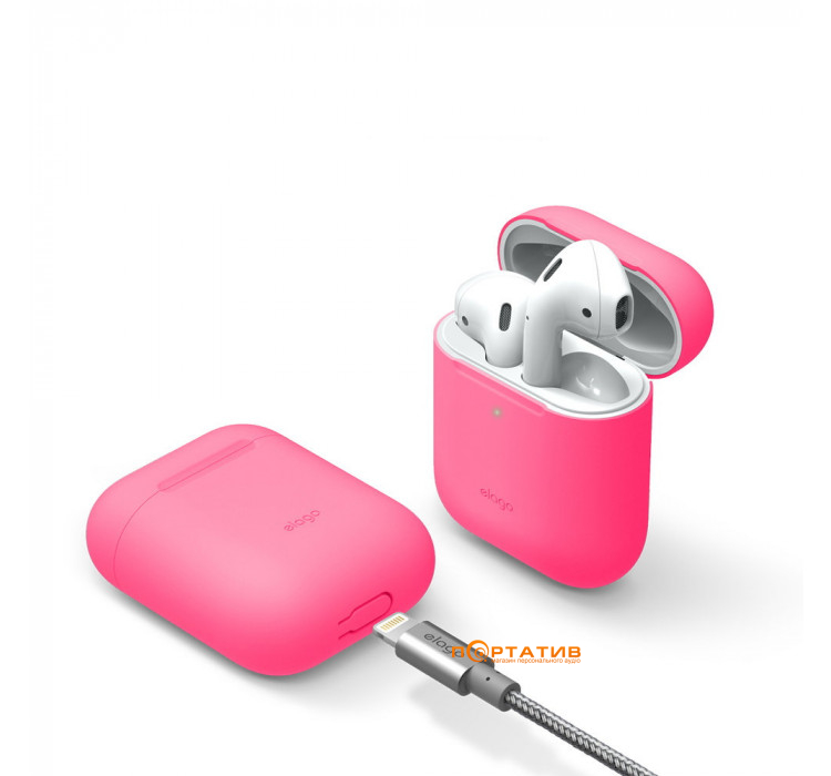 Чохол Elago Skinny Case for Airpods Hot Pink (EAPSK-BA-NPK)