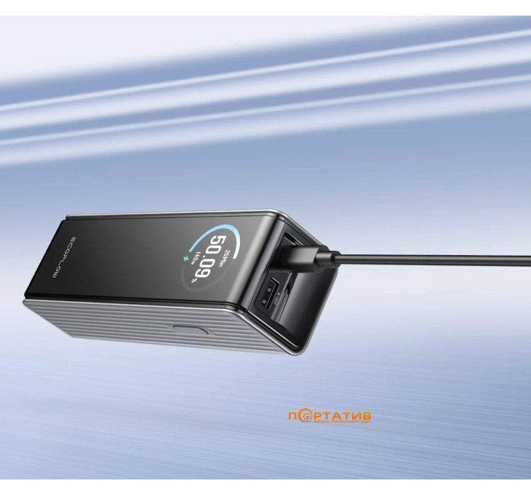 Зовнішній акумулятор EcoFlow RAPID 25000mAh 170W Silver (EF-RAPID25K140W-S-EU)