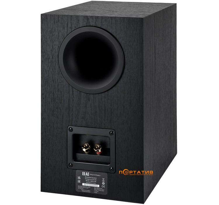 Акустика Elac Debut 3.0 DB63 Black (1 шт.)