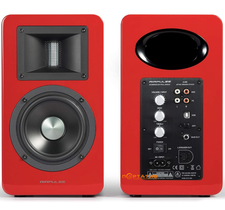 Акустика AirPulse A100 Red