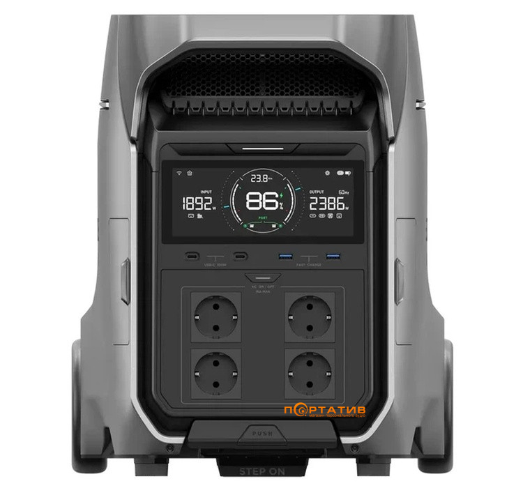 Зарядна станція EcoFlow DELTA Pro 3, 4000W/4096Wh (EFDELTAPRO3-EU-CBox)