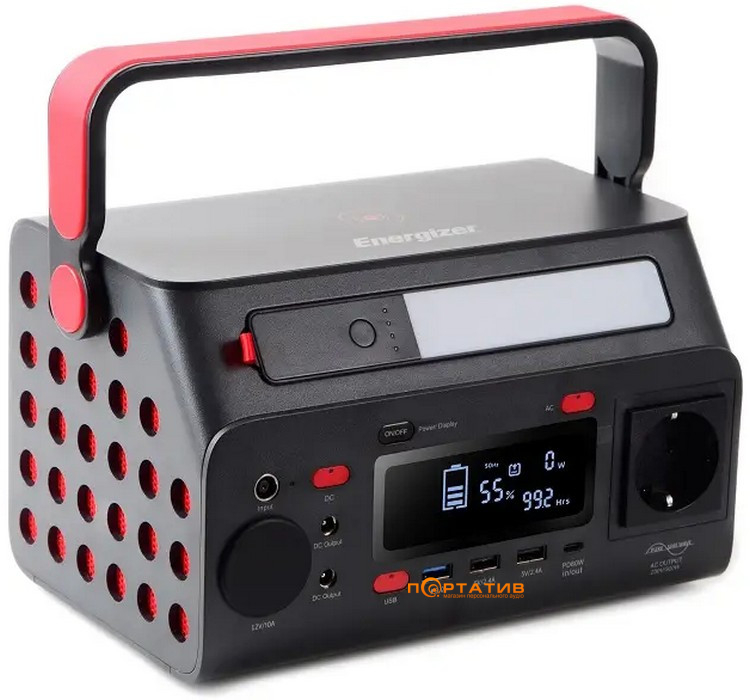 Зарядна станція Energizer PPS300W2 - 293Wh 300W