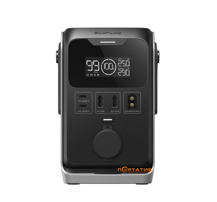 Зарядна станція EcoFlow Trail 300 DC 300W/288Wh, 90000mAh, No AC (EF-TRAIL300-N)