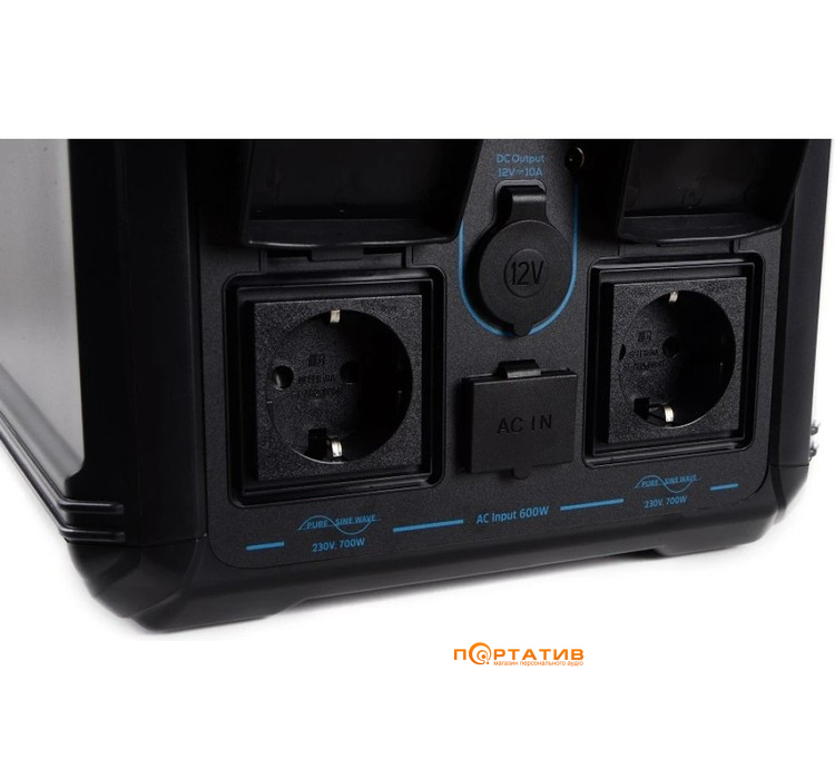 Портативна зарядна станція Energizer PPS550W1F - 551Wh 700W/100W PD/2xUSB/2xDC/1xCar/MPPT