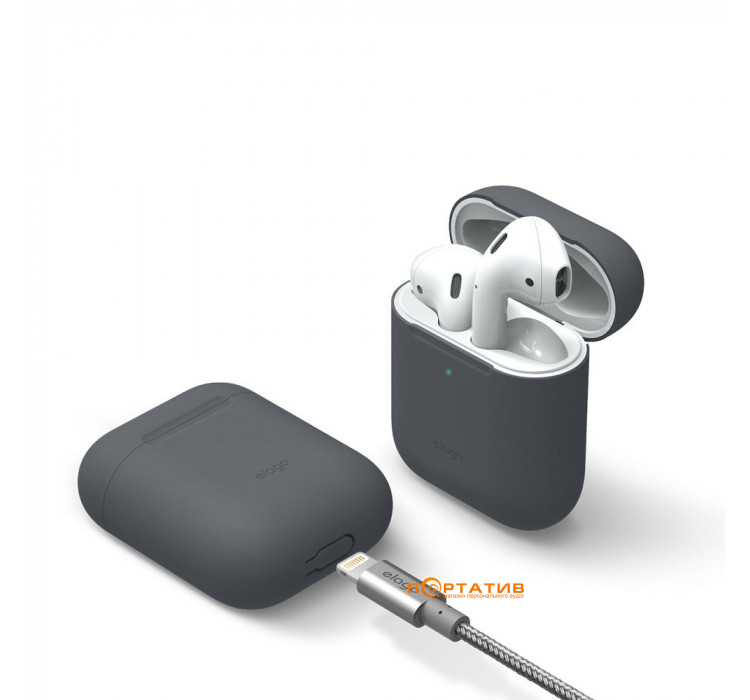 Чохол Elago Skinny Case for Airpods Dark Gray (EAPSK-BA-DGY)