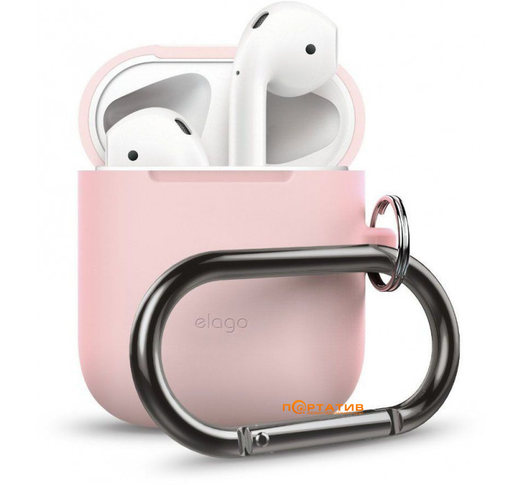 Чохол Elago Hang Silicone Case for Airpods Pink (EAPSC-HANG-PK)