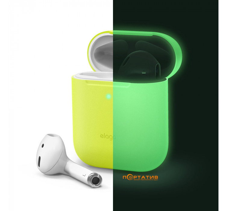 Чохол Elago Skinny Case for Airpods Neon Yellow (EAPSK-BA-NYE)