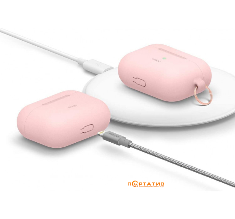 Чохол Elago Hang Original Case for Airpods Pro Pink (EAPPOR-HANG-PK)