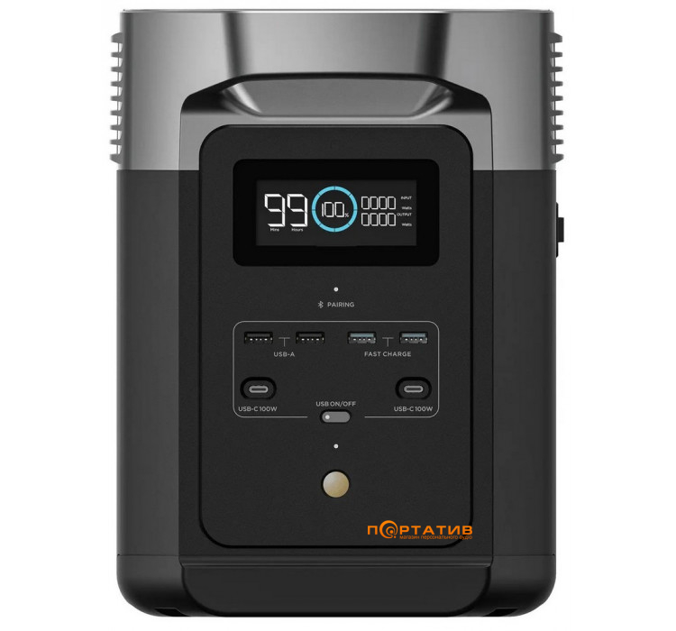 Зарядная станция EcoFlow DELTA 2, 1800W/1024Wh (ZMR330-EU)