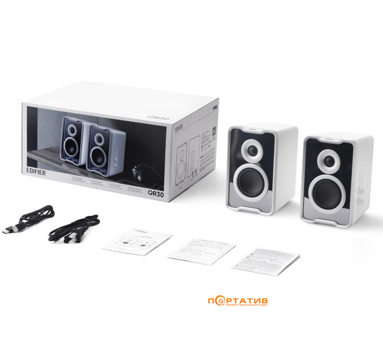 Акустика Edifier QR30 White 2.0 30W Bluetooth