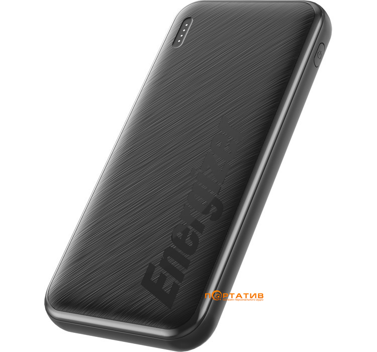 Зовнішній акумулятор Energizer UE10055PQ 10000 mAh PD20W + QC22.5W Black