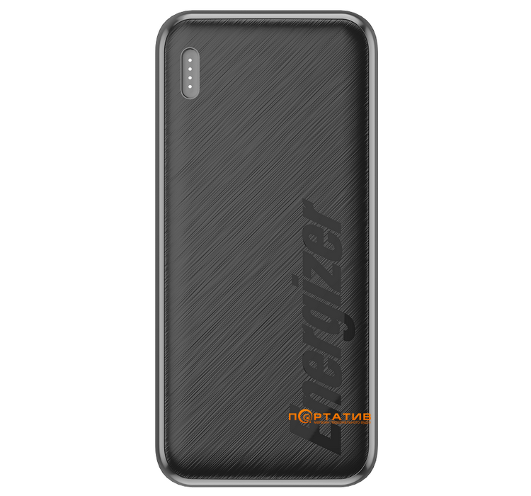 Зовнішній акумулятор Energizer UE30055PQ 30000 mAh PD20W + QC22.5W Black