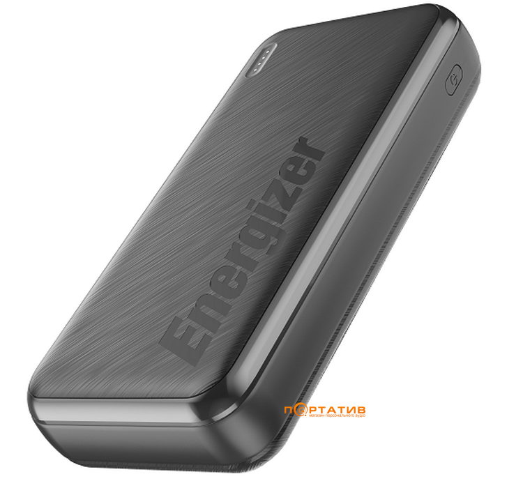 Внешний аккумулятор Energizer UE20055PQ 20000 mAh PD20W + QC22.5W Black