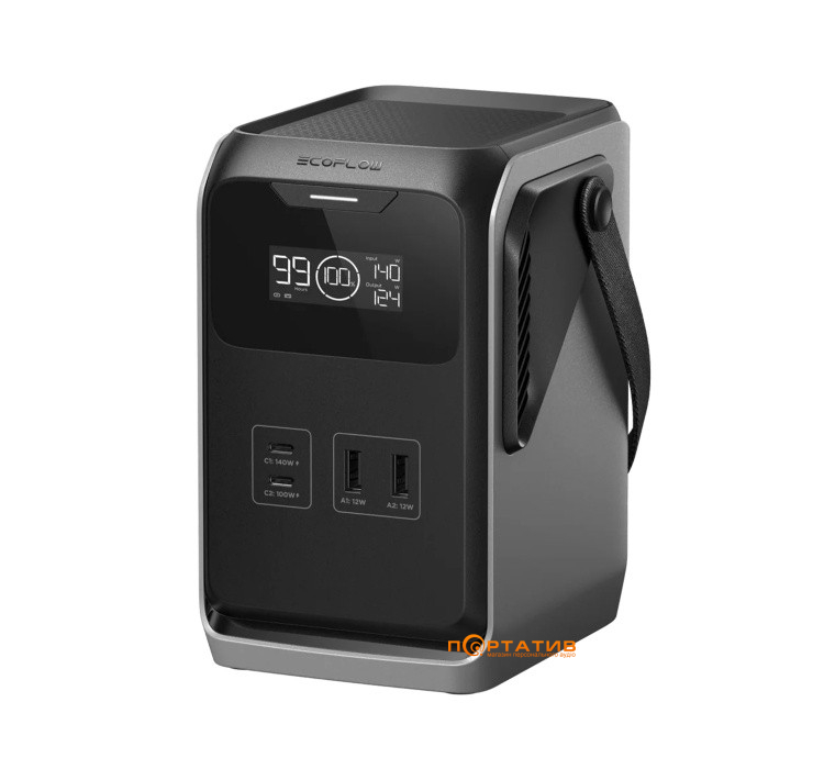 Зарядна станція EcoFlow Trail 200 DC 220W/192Wh, 60000mAh, No AC (EF-TRAIL200-N)