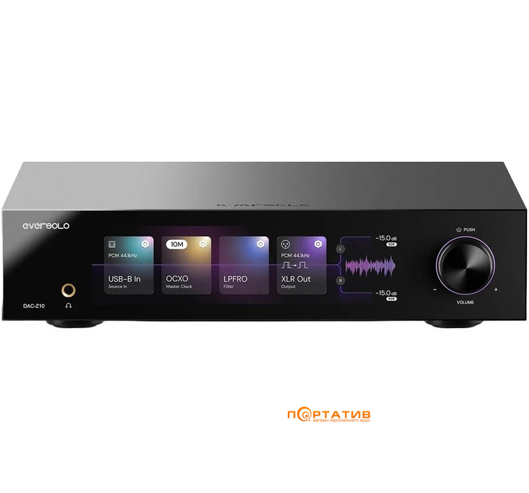 ЦАП с усилителем для наушников EverSolo DAC-Z10 Black