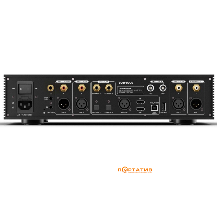 ЦАП с усилителем для наушников EverSolo DAC-Z10 Black