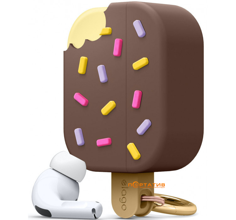 Чохол Elago Ice Cream Case for Airpods Pro Chocolate (EAPP-ICE-DBR)