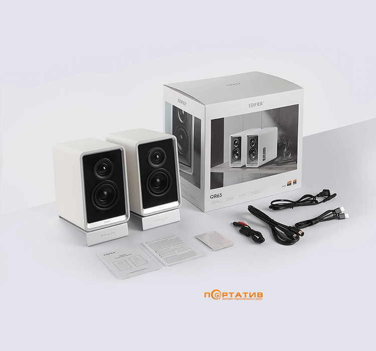 Акустика Edifier QR65 White 2.0 70W Bluetooth Hi-Res