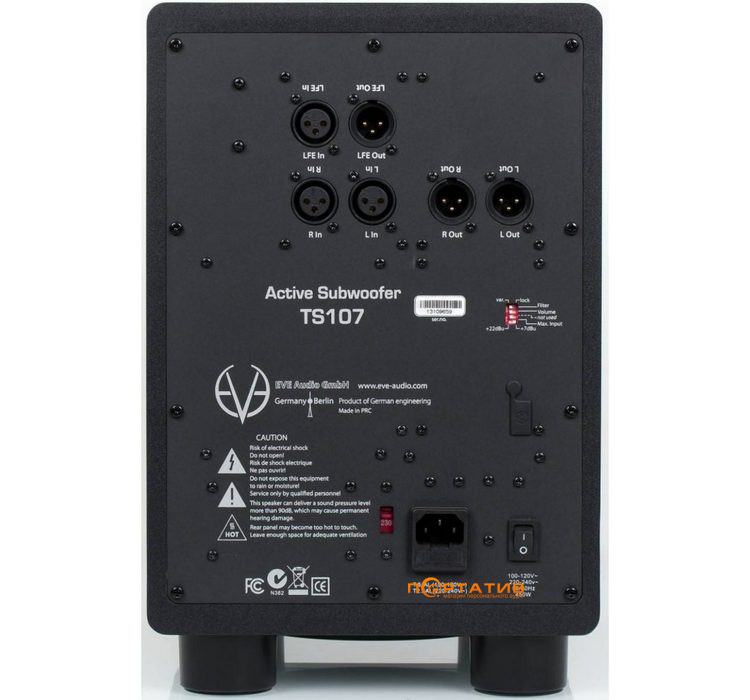 Студійний сабвуфер EVE Audio TS107