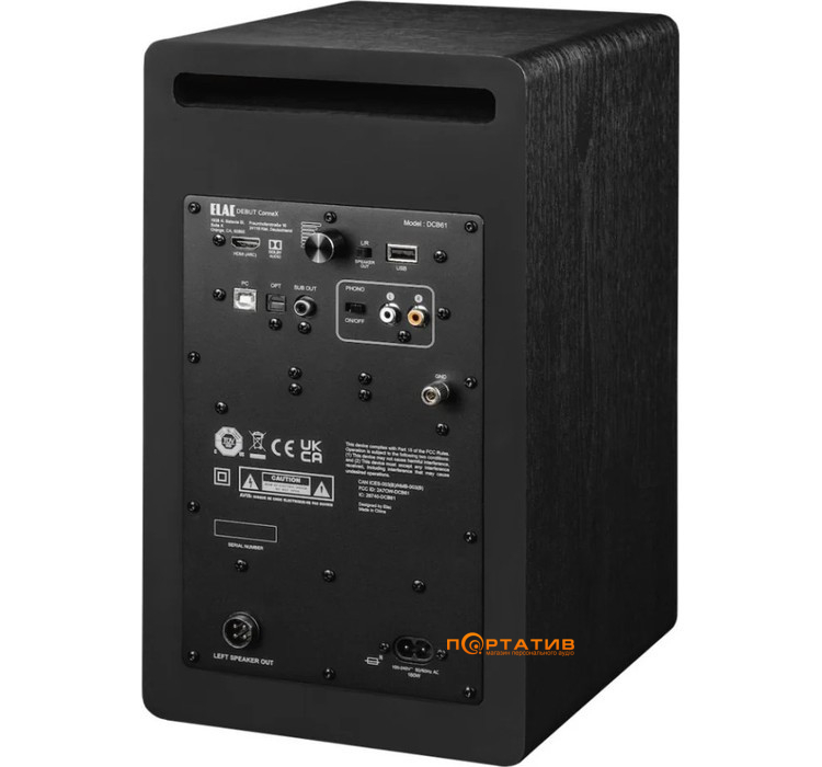 Акустика Elac Debut Connex DCB61 Black Decor