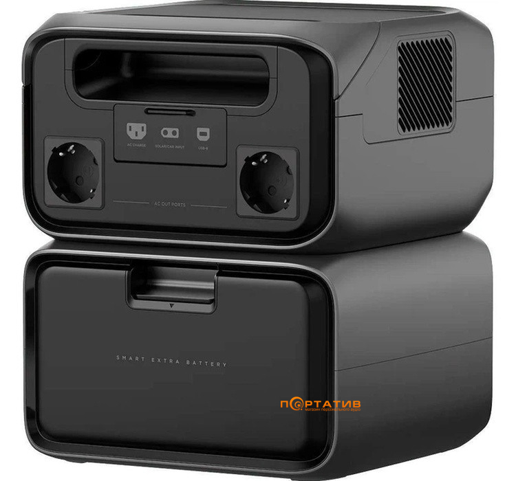 Зарядна станція EcoFlow RIVER 3 Max Plus Wireless, 600W/858Wh (EFRIVER3MP-Wireless-EU-CBOX)