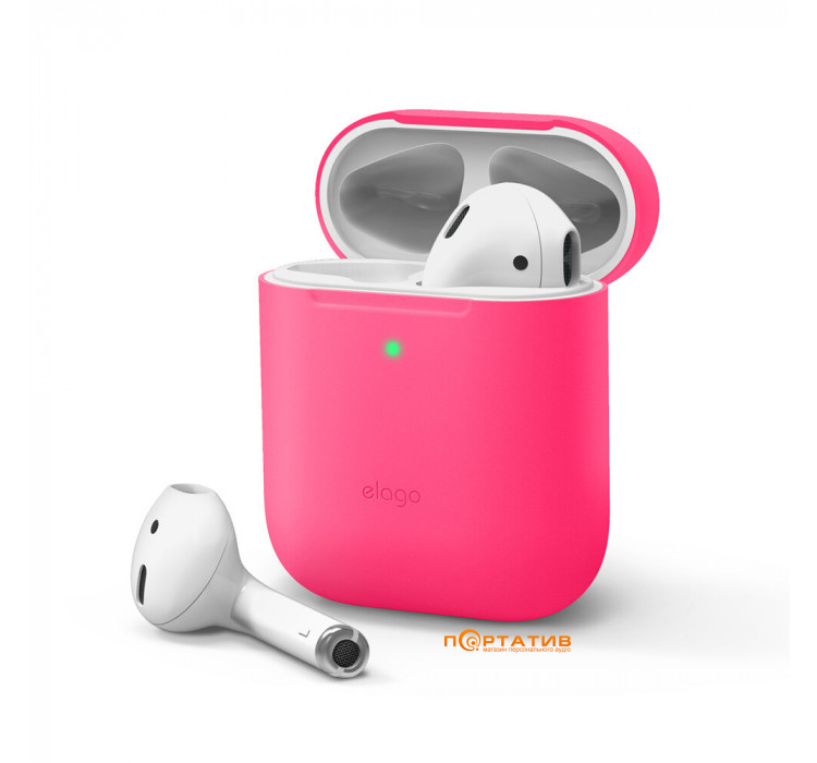 Чохол Elago Skinny Case for Airpods Hot Pink (EAPSK-BA-NPK)