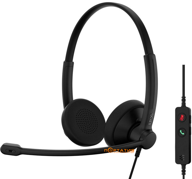 Гарнитура EPOS IMPACT 100 UC Stereo USB-C+A (1001420)