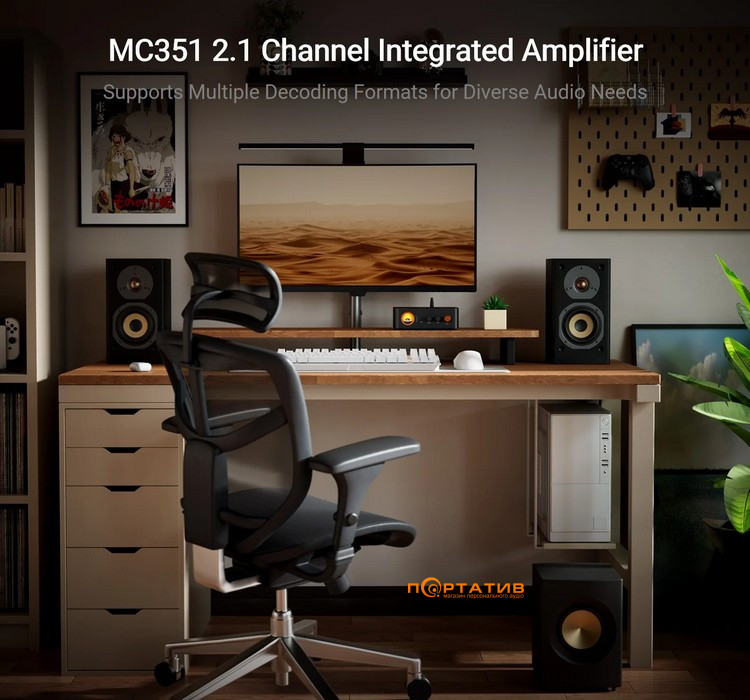 Підсилювач Fosi Audio MC351-32V