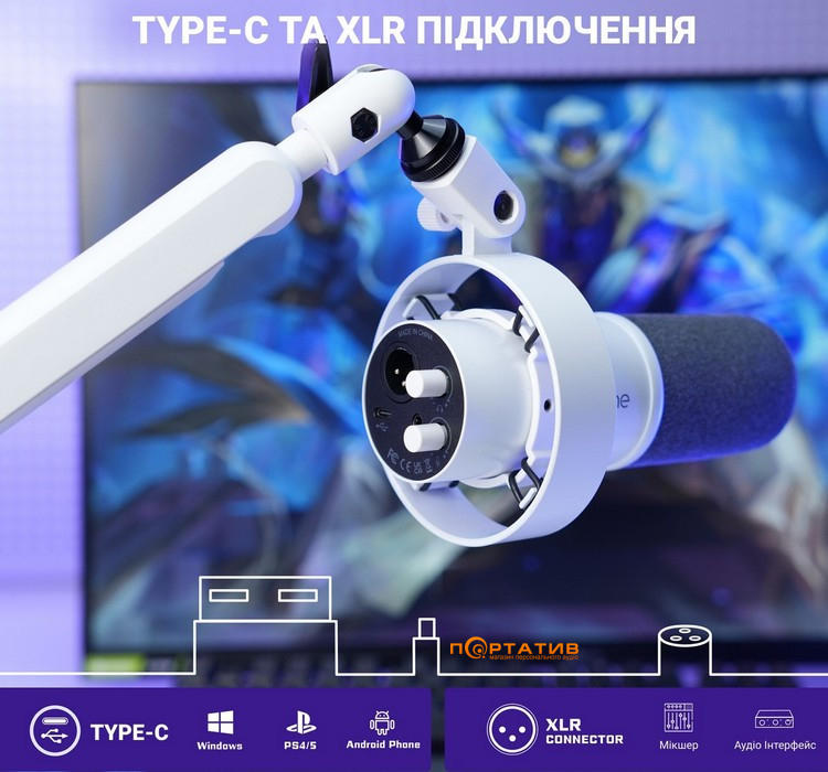 Микрофон Fifine T688W