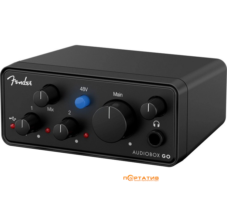 Аудіоінтерфейс Fender AudioBox GO