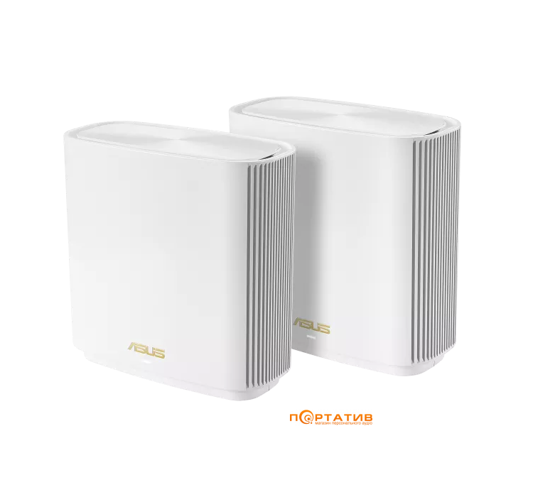 Маршрутизатор ASUS ZenWiFi XT8 2PK V2 White (W-2-PK) (90IG0590-MO3A40)
