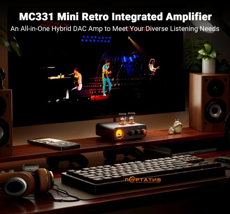 Підсилювач Fosi Audio MC331-32V