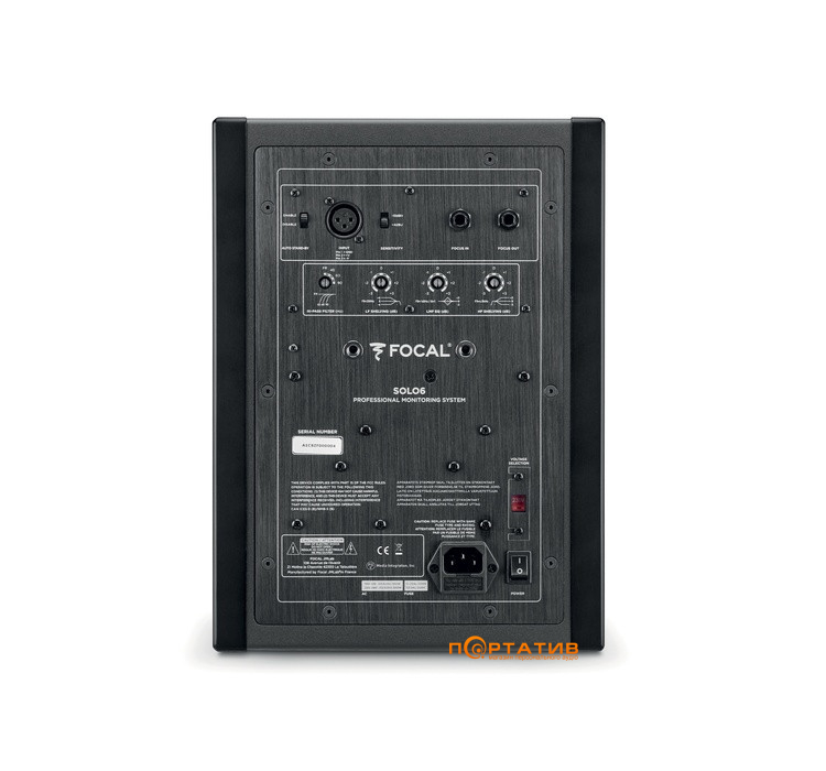 Студийный монитор Focal Solo 6 ST6 Black (1 шт.)