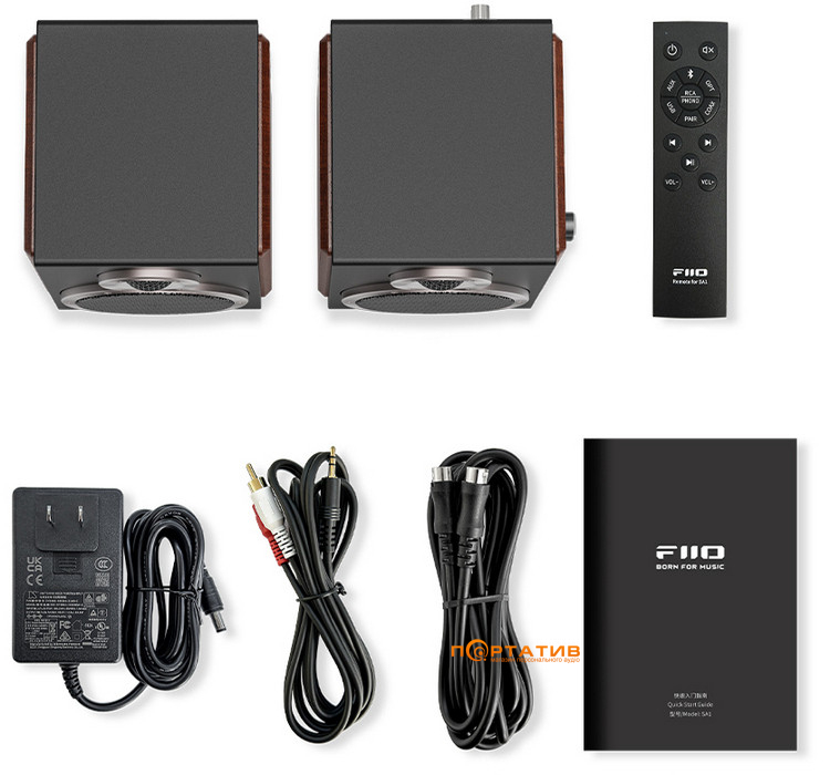 Акустика FiiO SA1 Black (no BT)