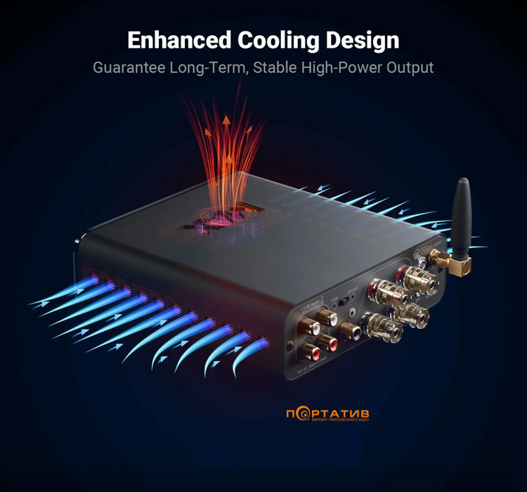 Підсилювач Fosi Audio BT20A MAX 48V
