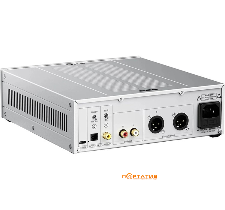 ЦАП FiiO Warmer R2R Tube DAC 
Silver