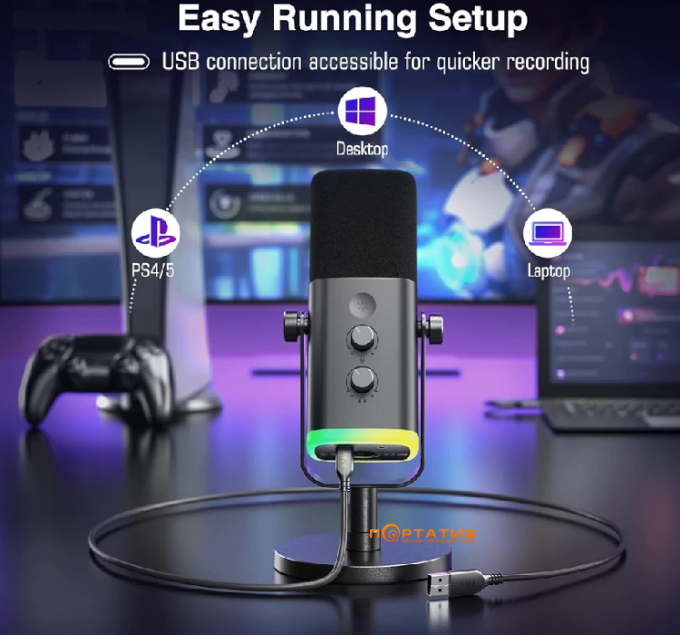 Мікрофон Fifine AM8