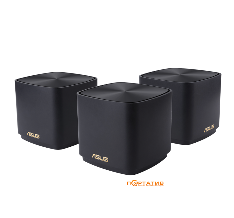 Маршрутизатор ASUS ZenWiFi AX Mini XD4 Plus 3PK Black (90IG07M0-MO3C50 ...
