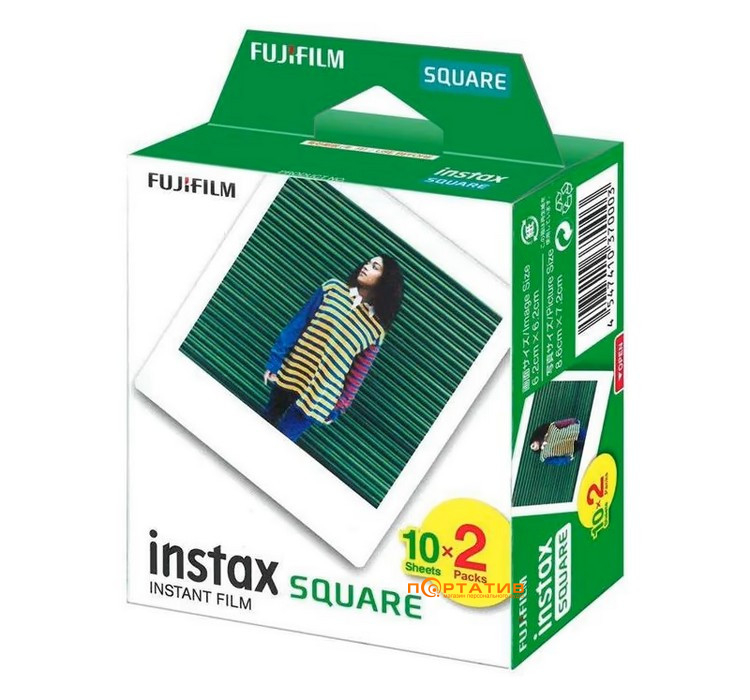 Фотопленка FUJI Instax Film Square EU 10x2/PK (16921634)